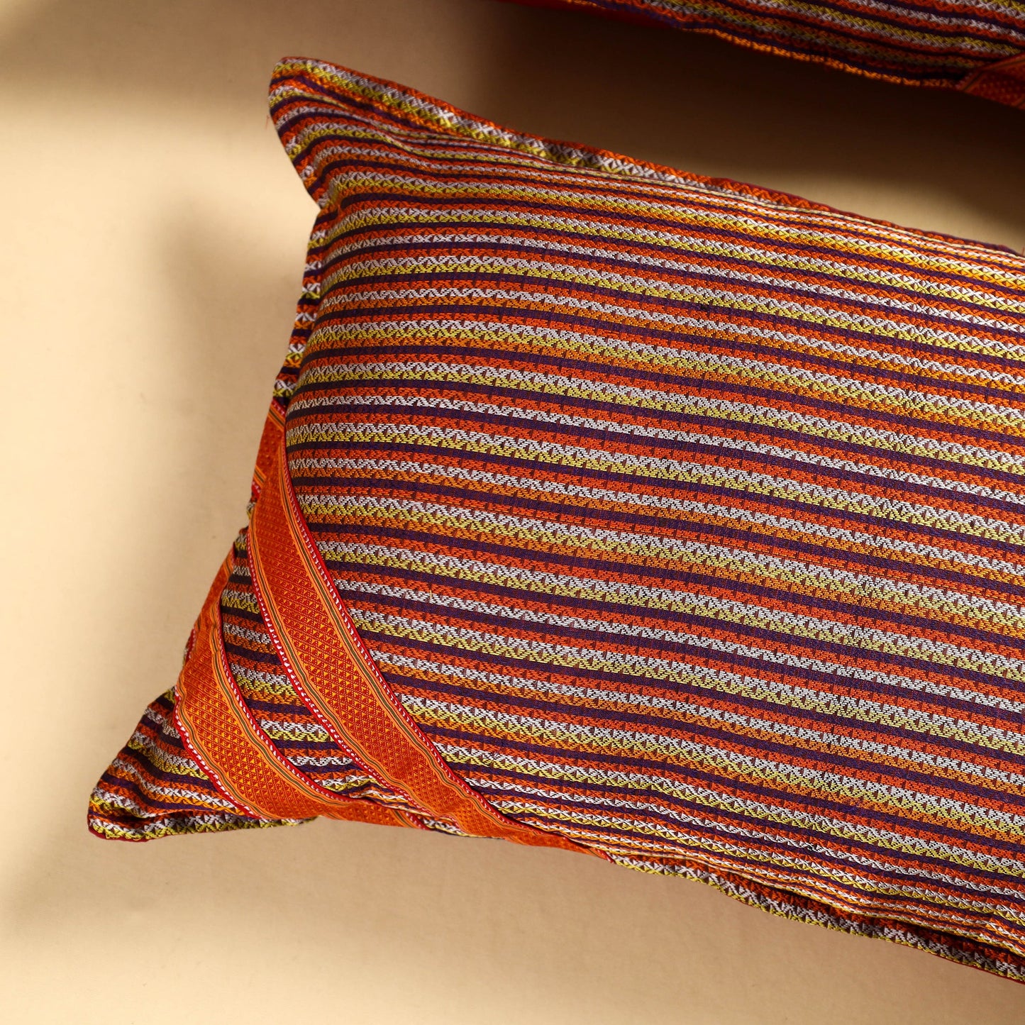 Khun Weave Cotton Pillow Covers (Set of 2)