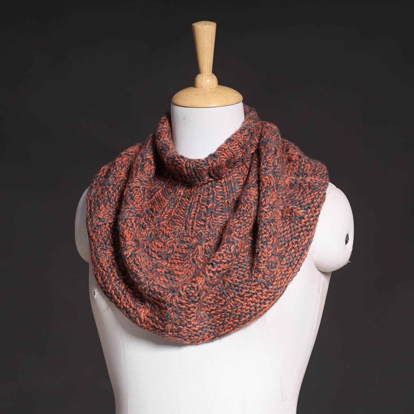 Kullu Karishma Handwoven Merino Wool Neck Warmer