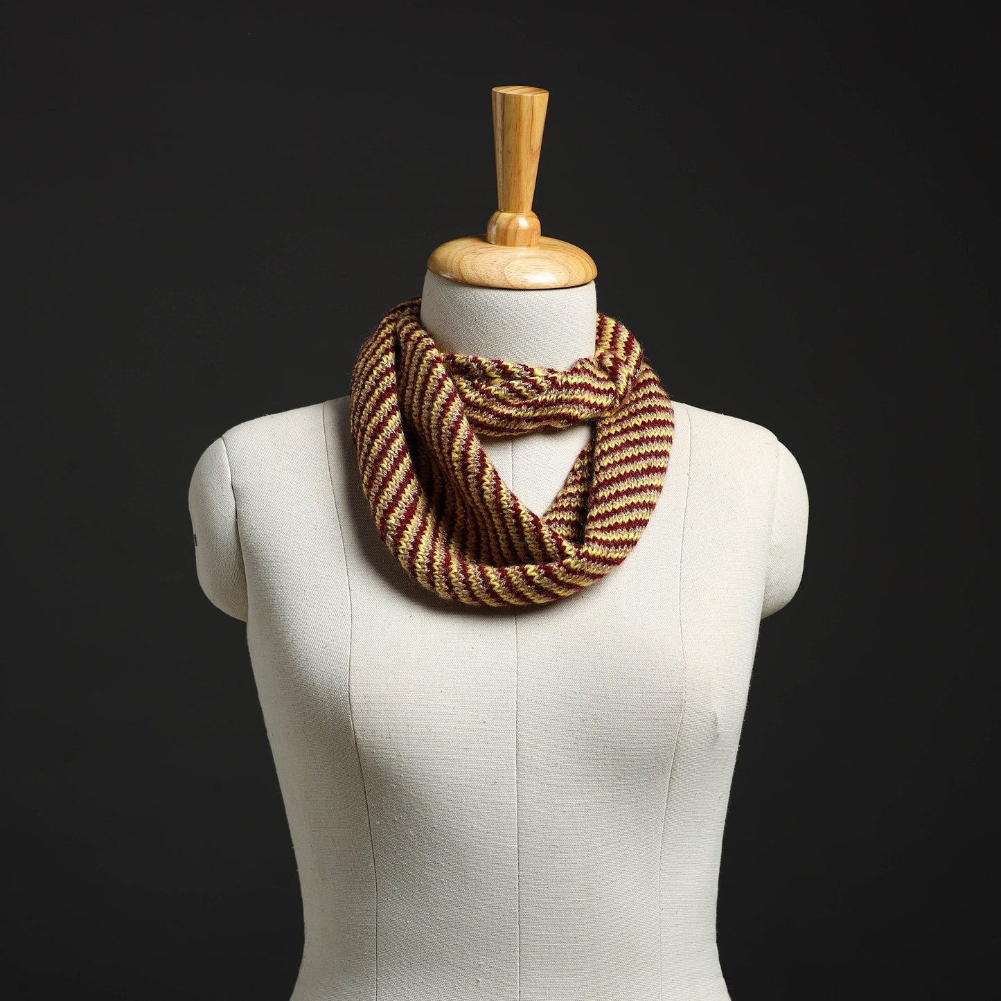 Kumaun Hand Knitted Woolen Neck Warmer