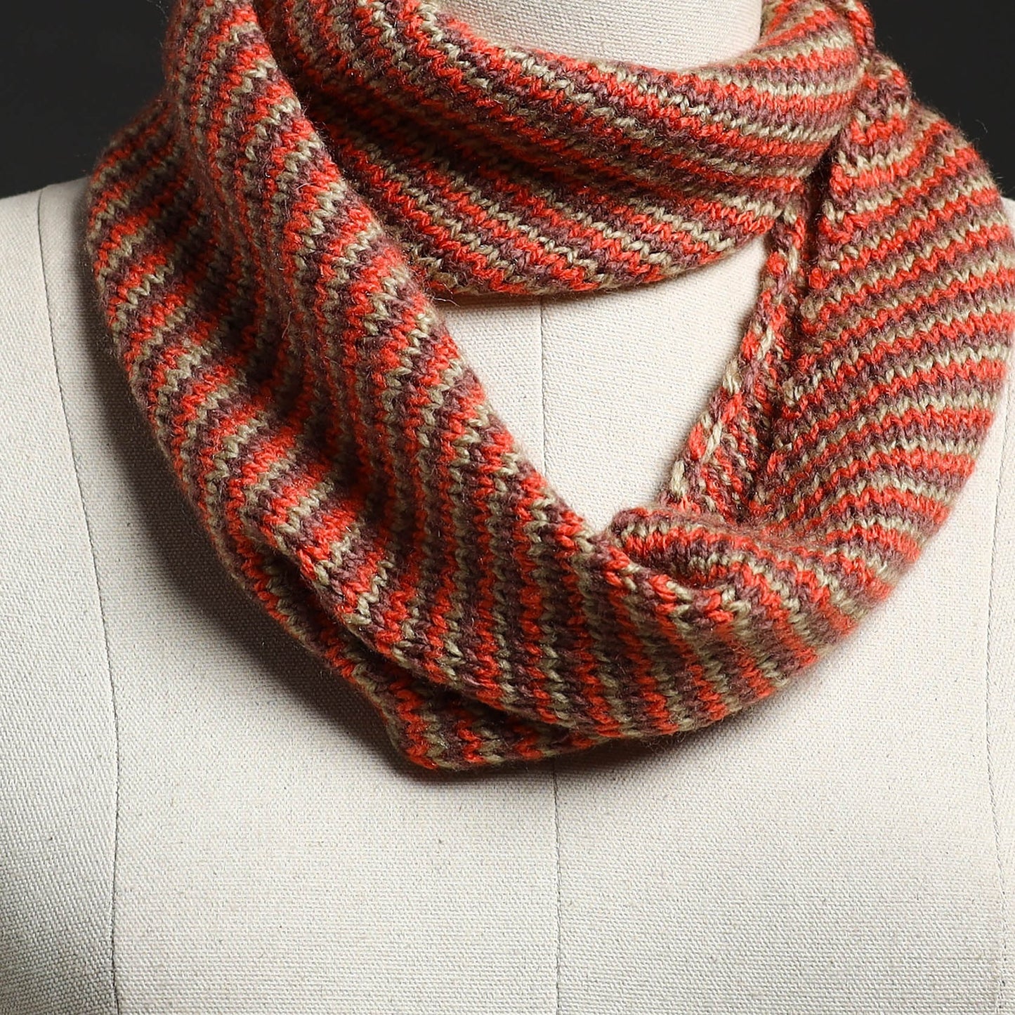 Kumaun Hand Knitted Woolen Neck Warmer