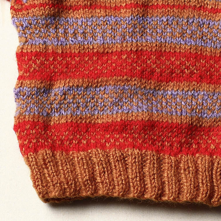 Kumaun Hand Knitted Woolen Sherpa Cap