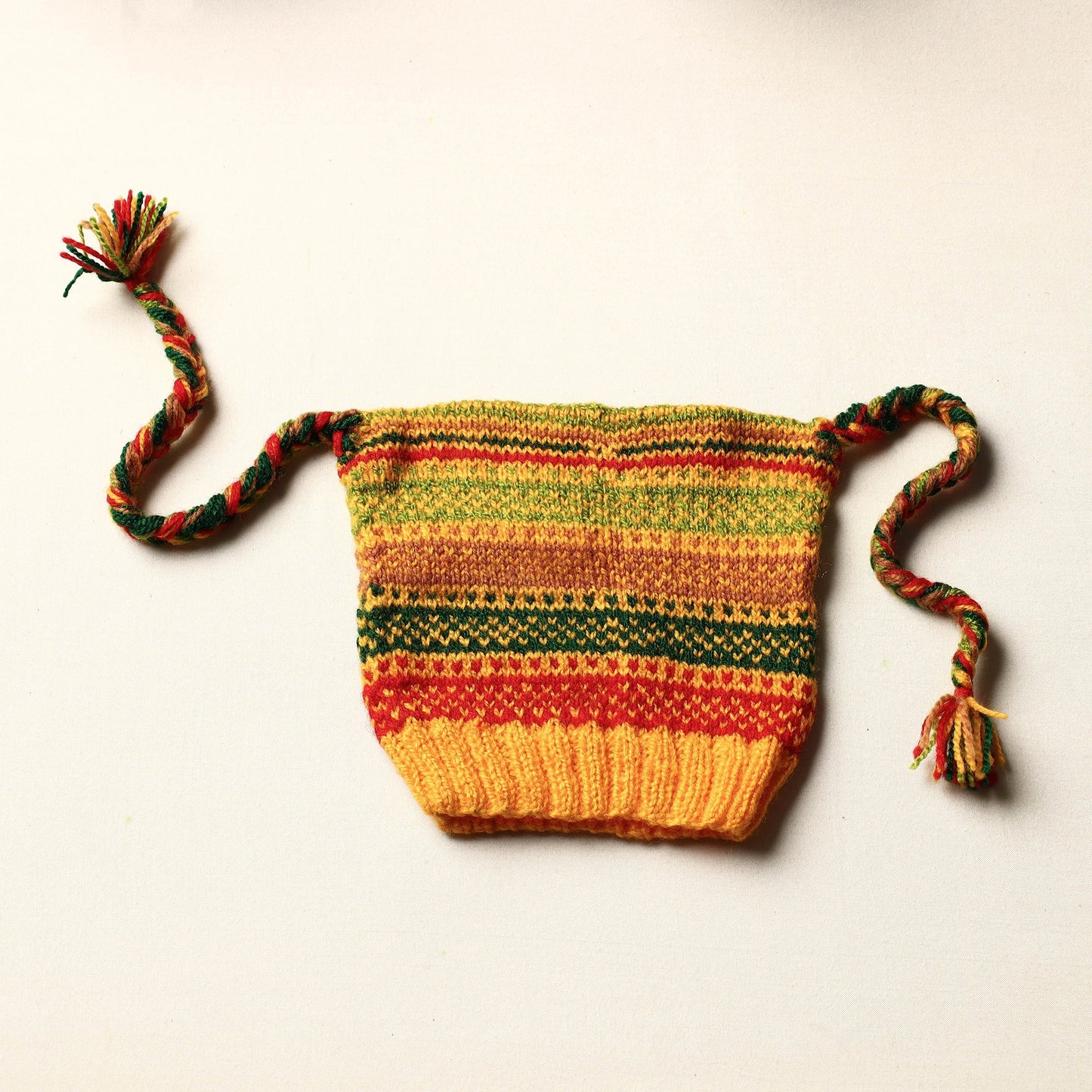 Kumaun Hand Knitted Woolen Sherpa Cap