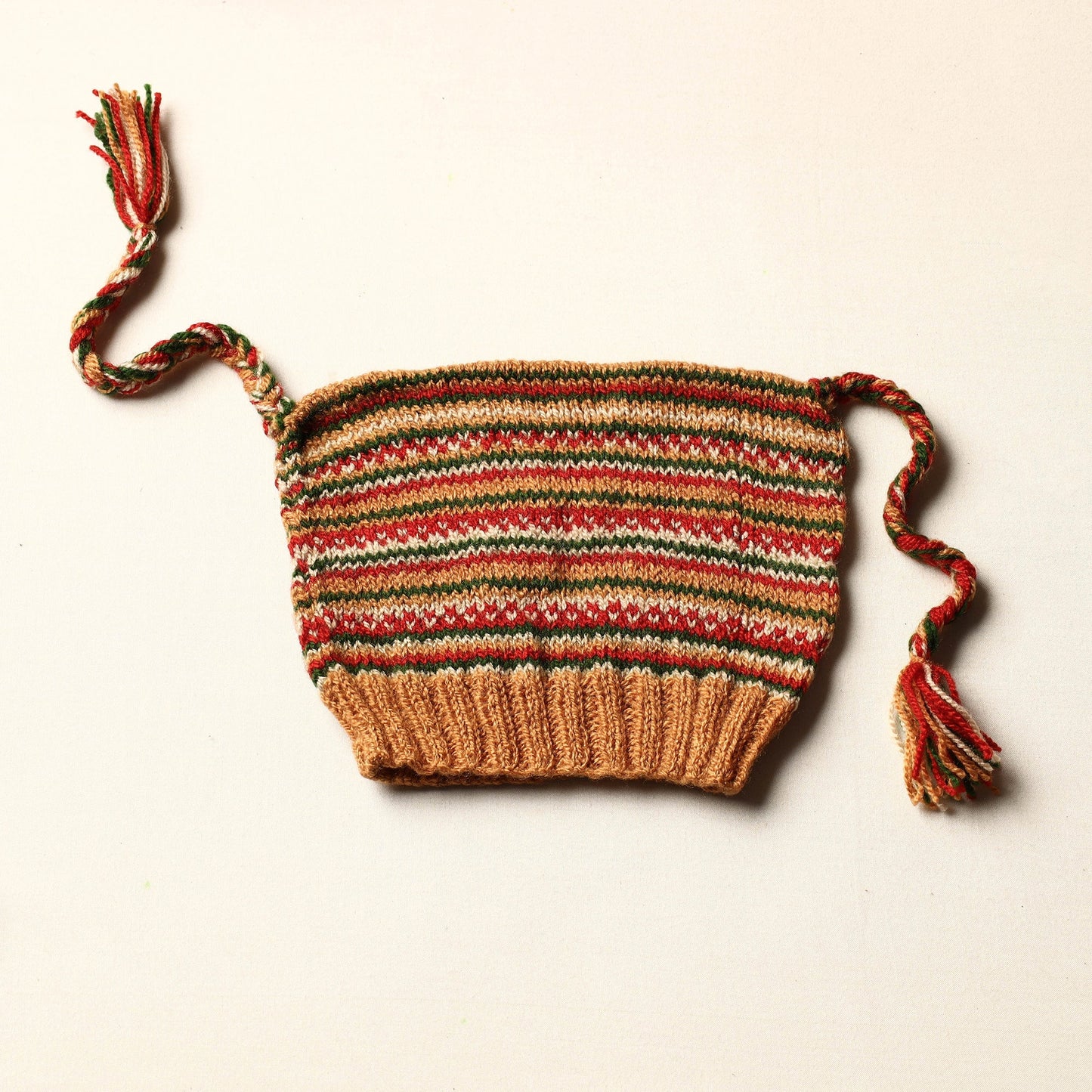 Kumaun Hand Knitted Woolen Sherpa Cap