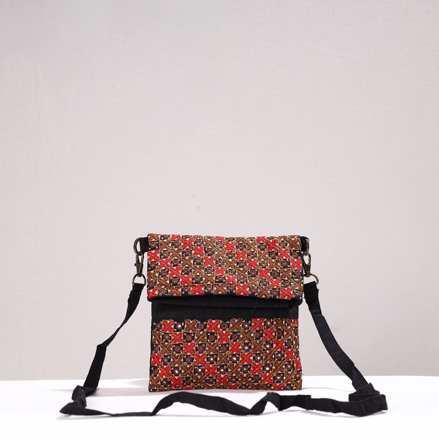 Embroidery Sling Bag