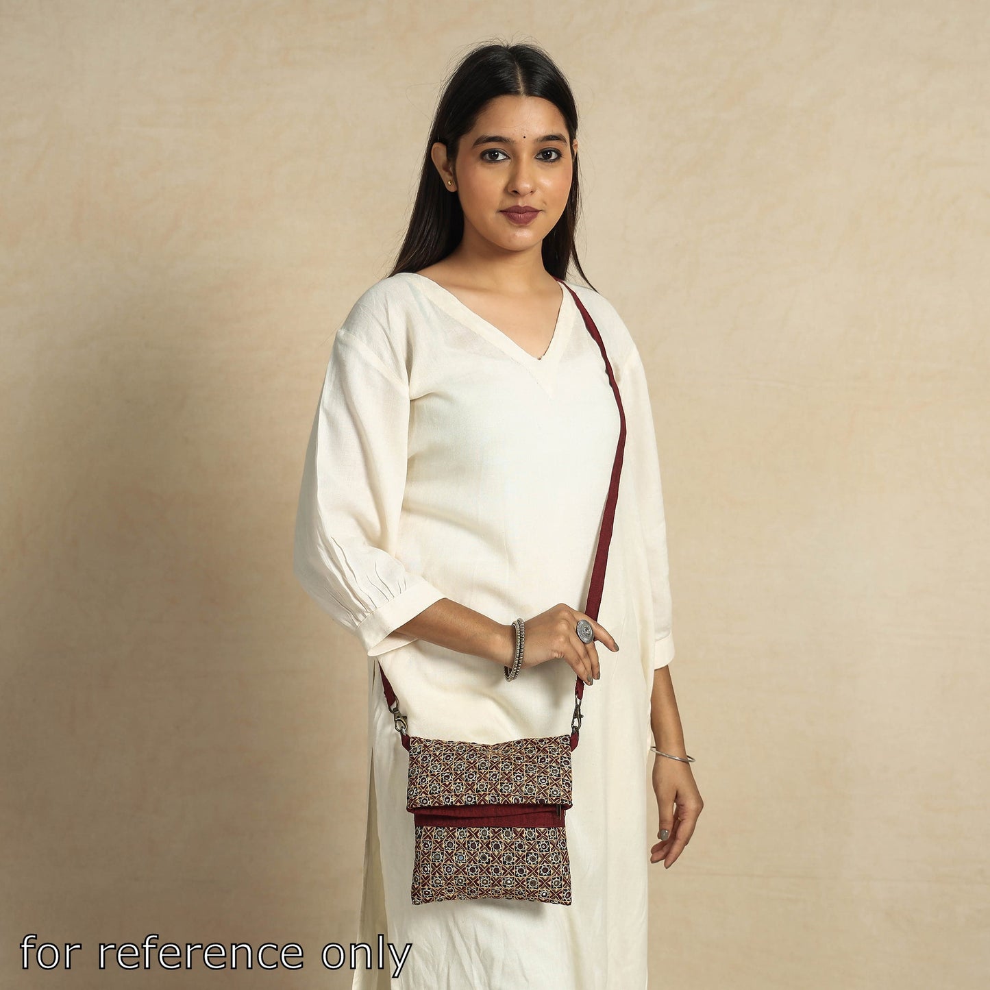 Embroidery Sling Bag