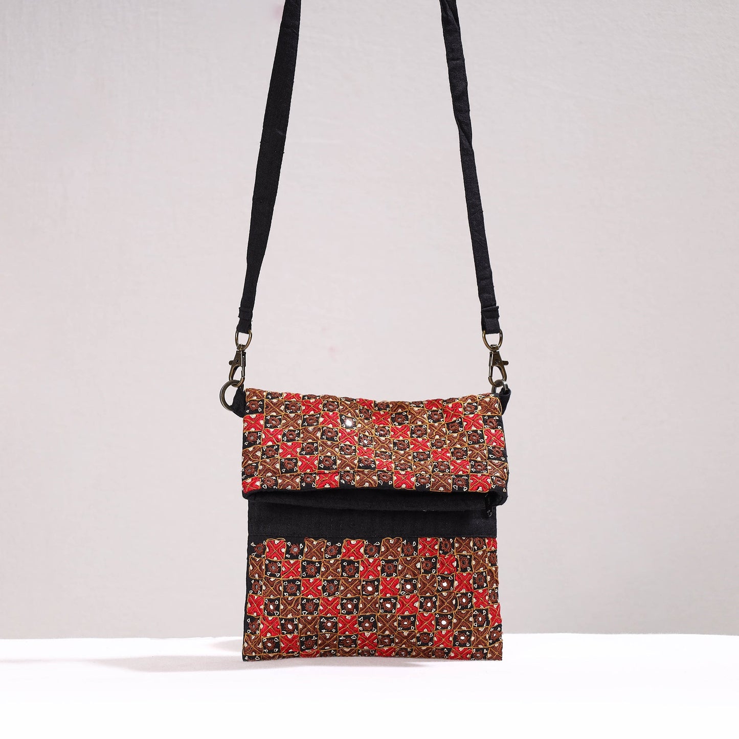 Embroidery Sling Bag