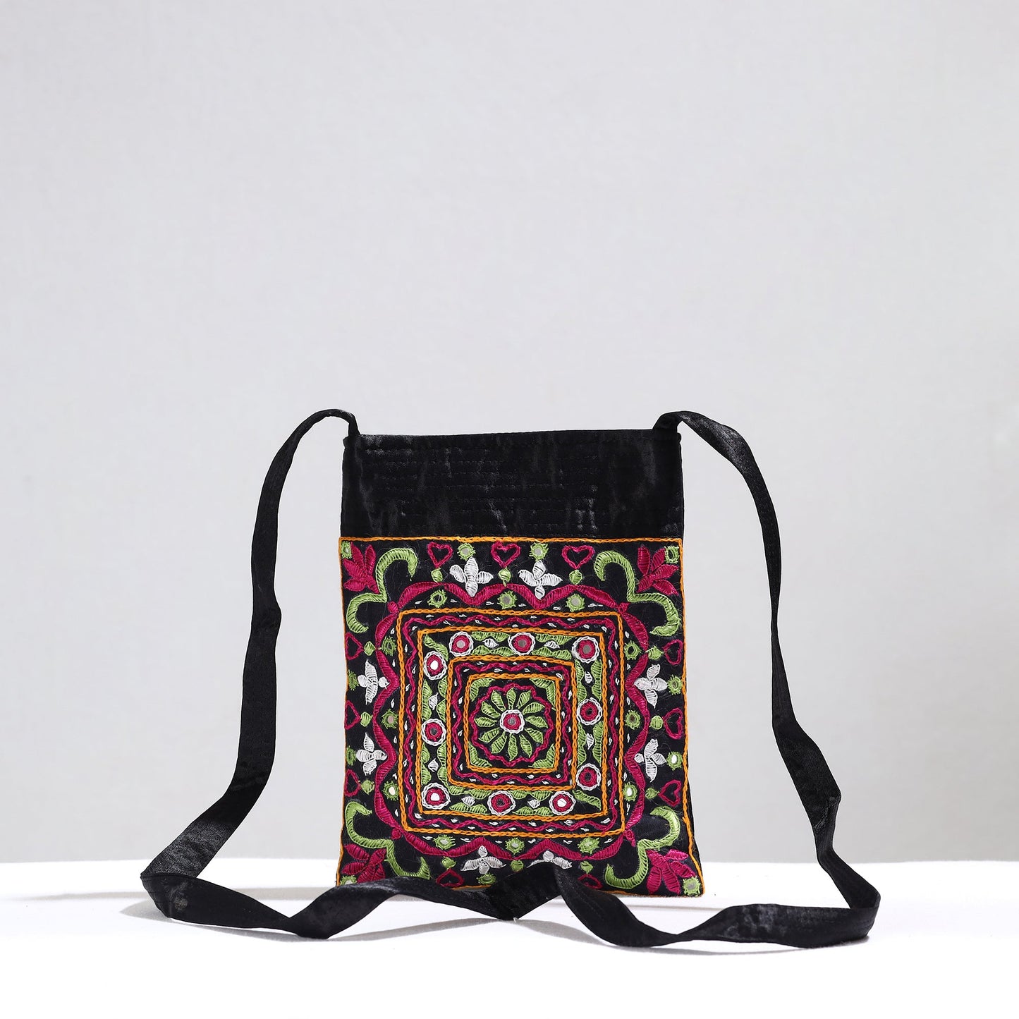 Embroidery Sling Bag