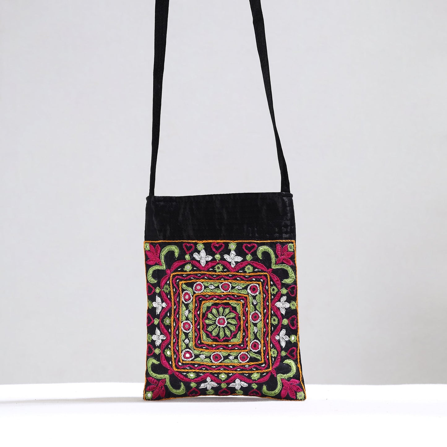 Embroidery Sling Bag