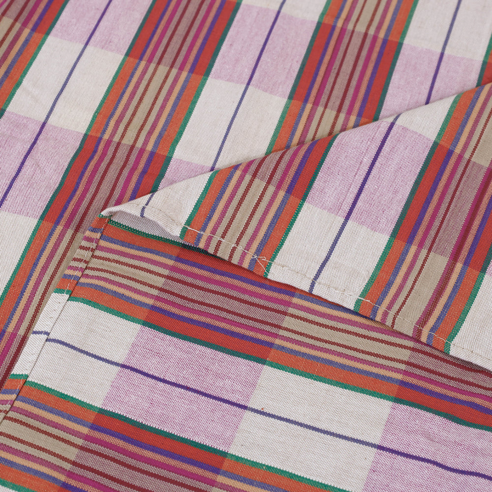 Mangalagiri Handloom Cotton Single Bed Cover Online at iTokri.com