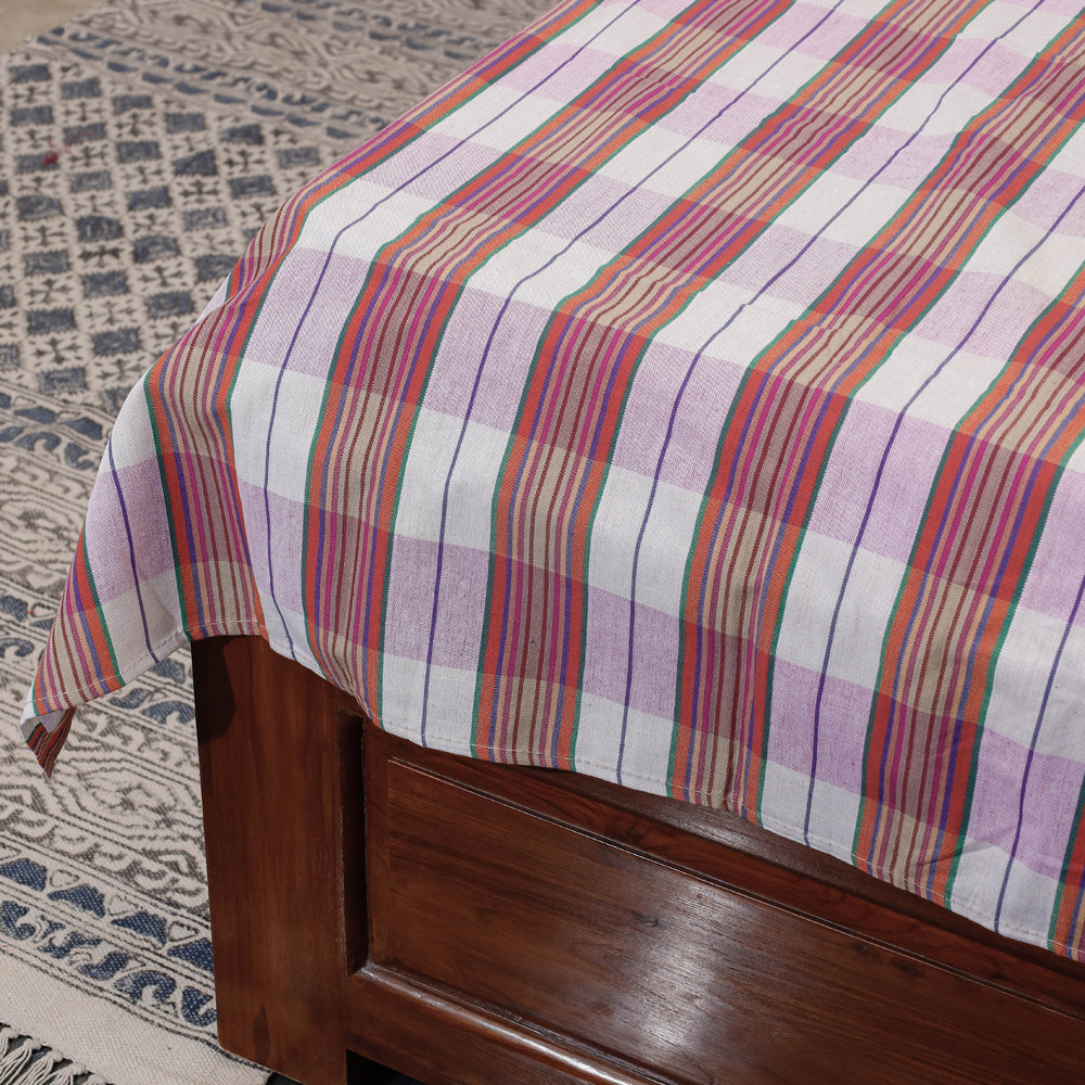 Mangalagiri Handloom Cotton Single Bed Cover Online at iTokri.com