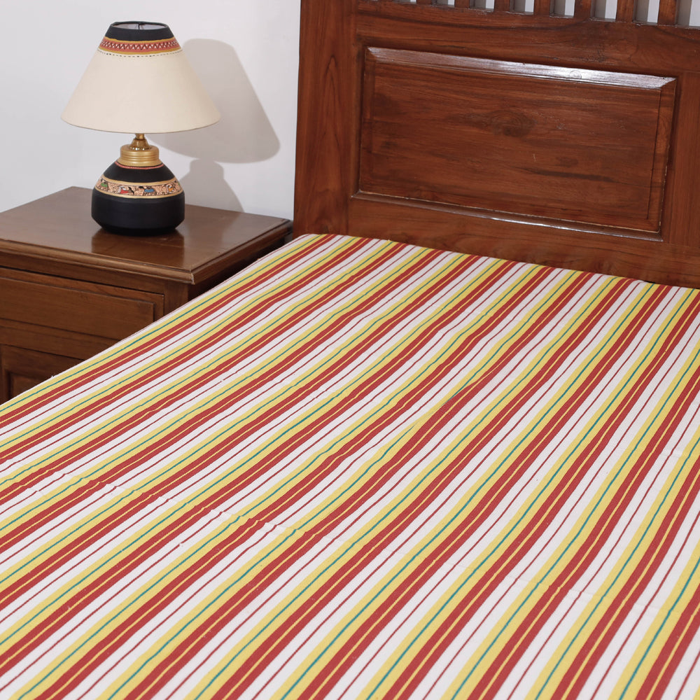 Mangalagiri Handloom Cotton Single Bed Cover