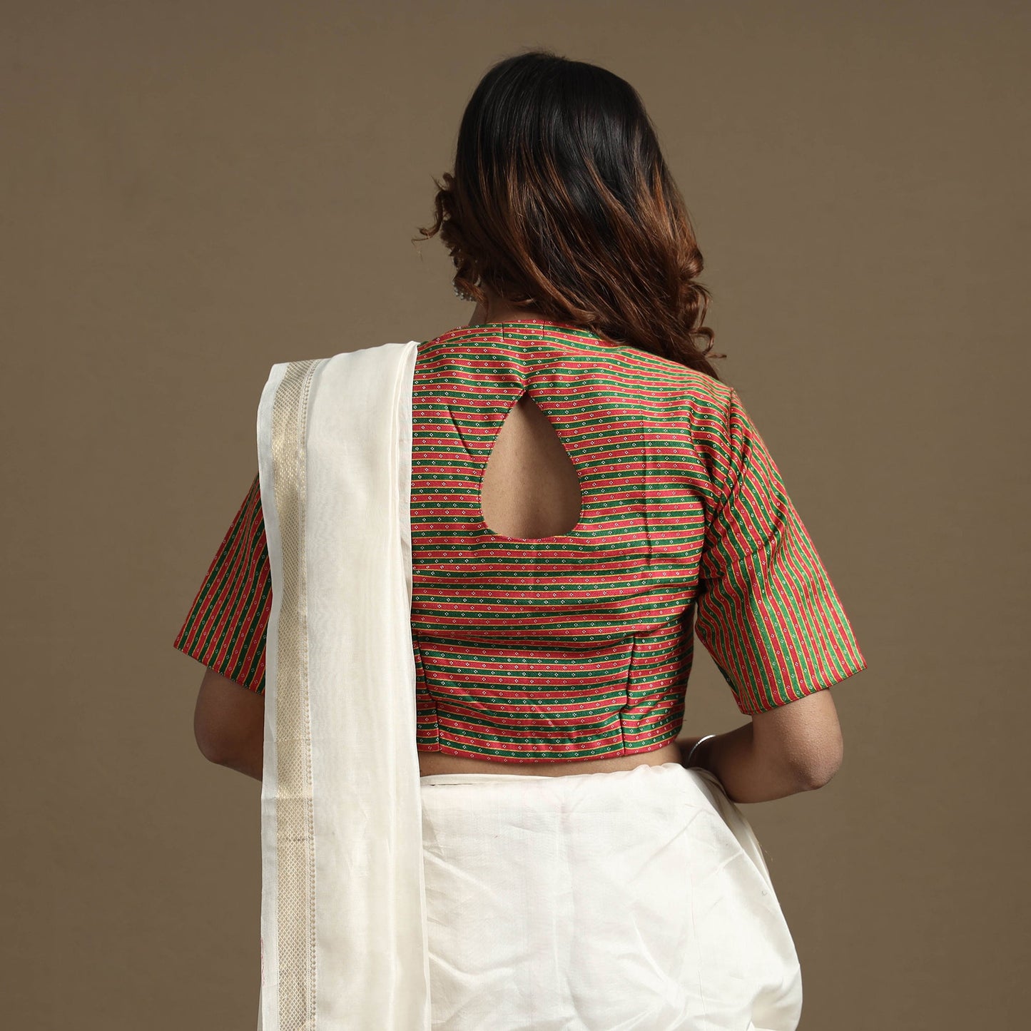 Silk Stitched Blouse