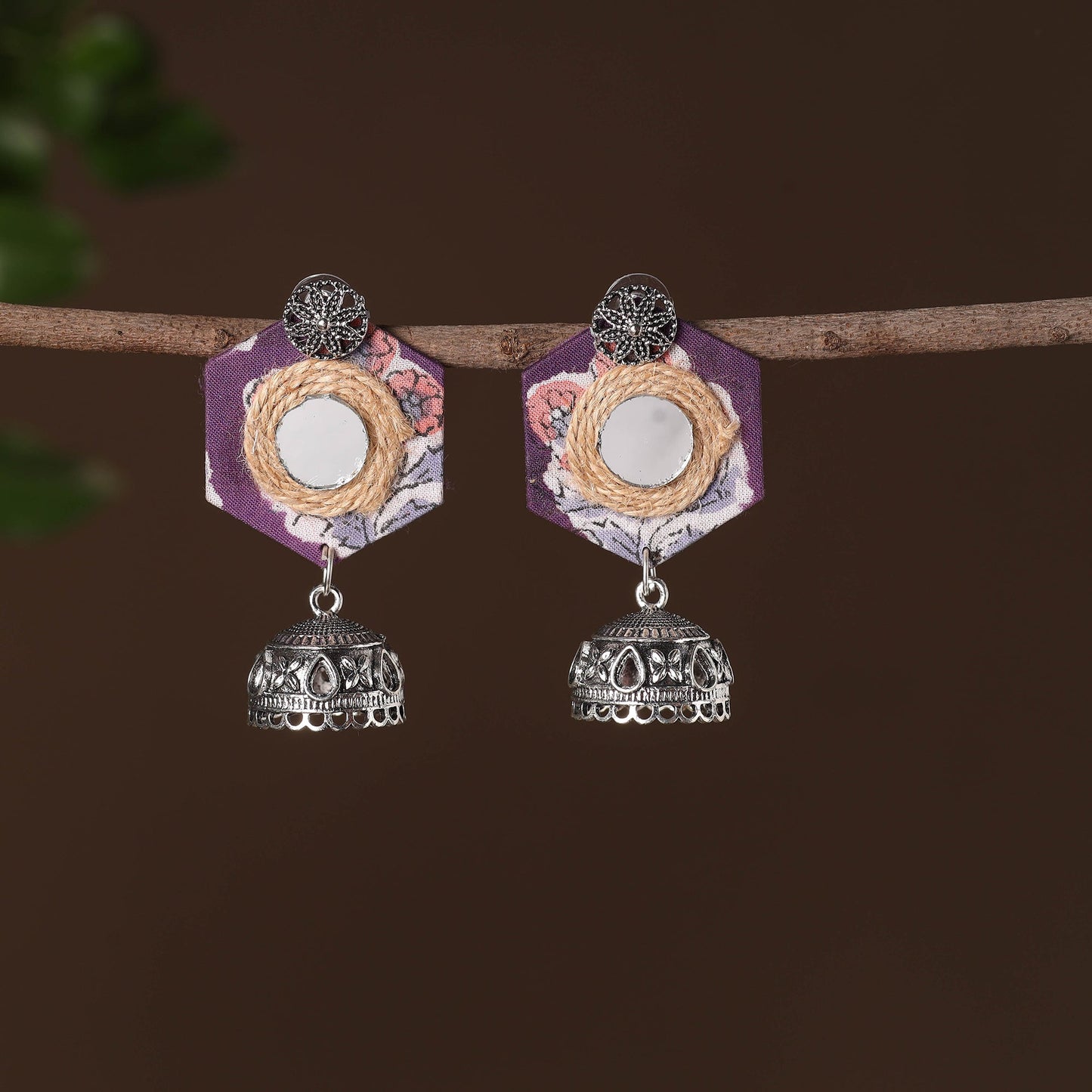 German Silver Earrings