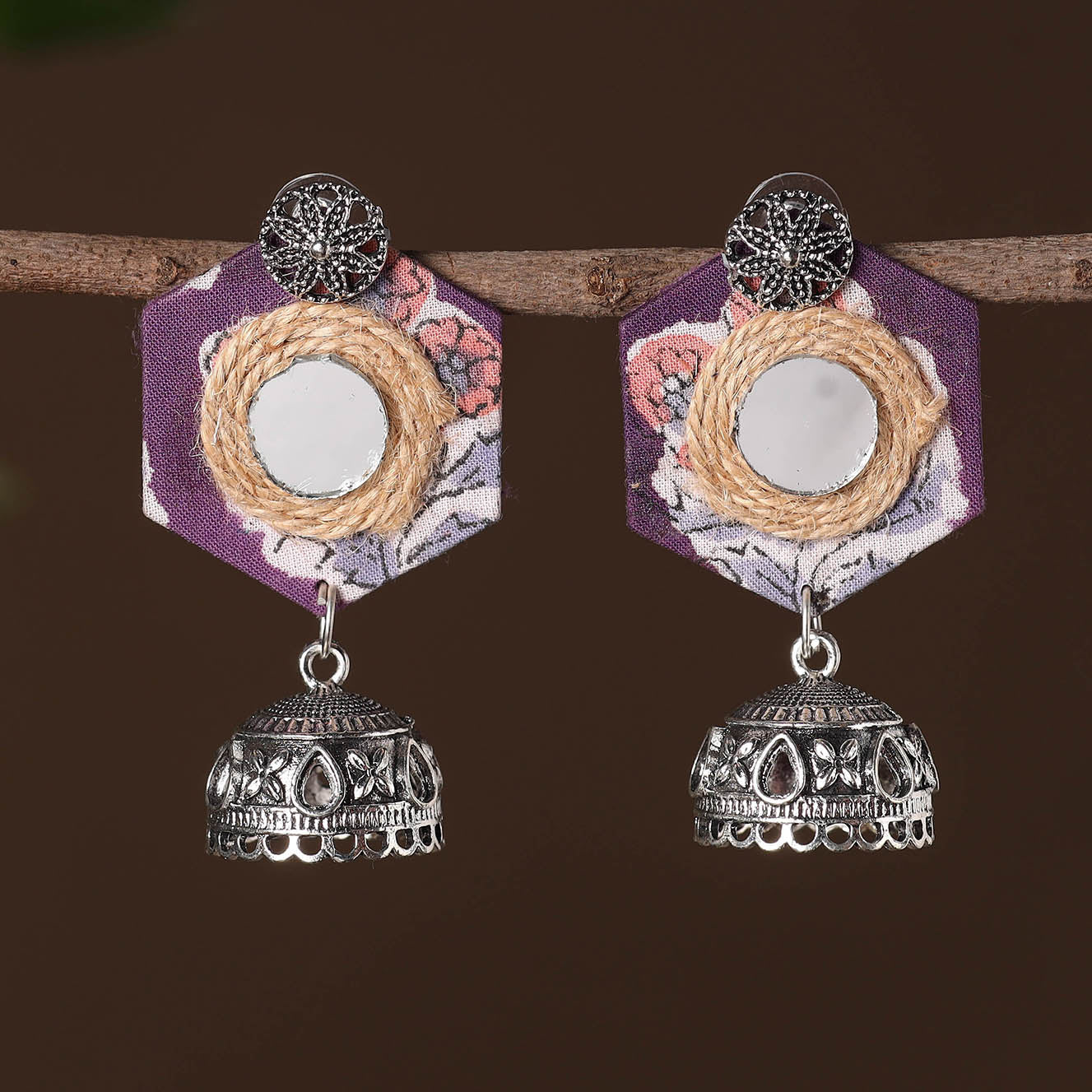 German Silver Earrings