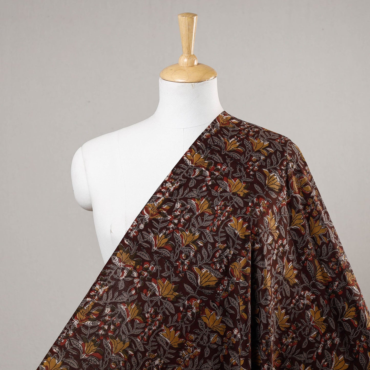 Multicolor Traditional Bagru Print Fabric from Rajasthan