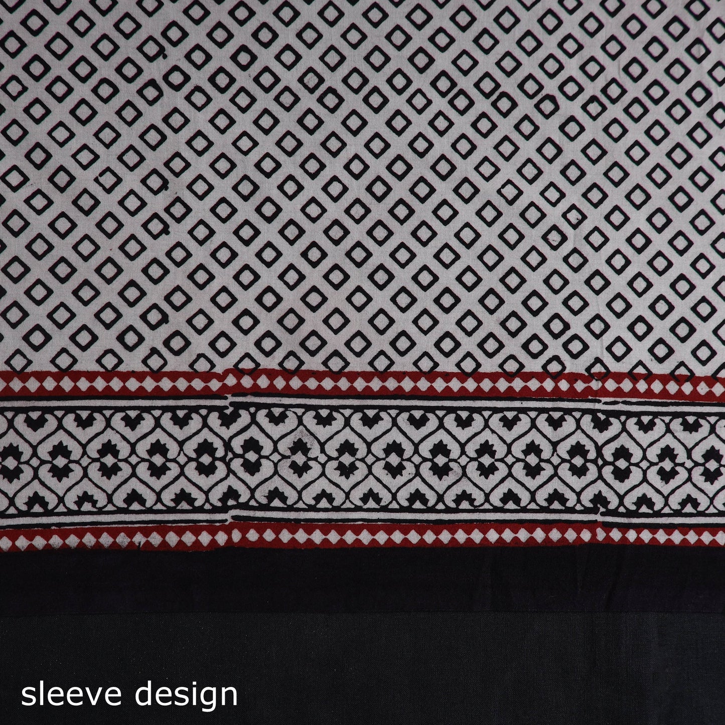 Multicolor Natural Dyed Cotton Bagh Print Kurta Material