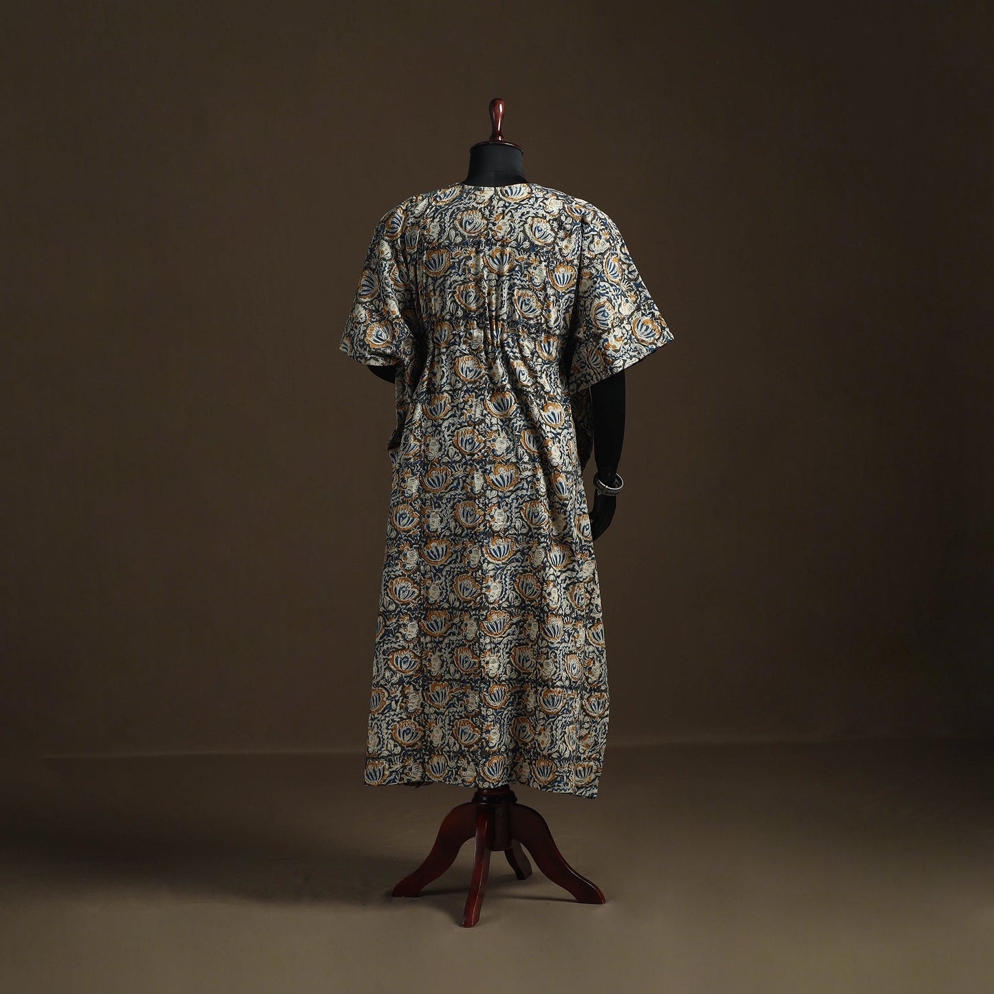 Natural dyed hand block kalamkari print patchwork cotton