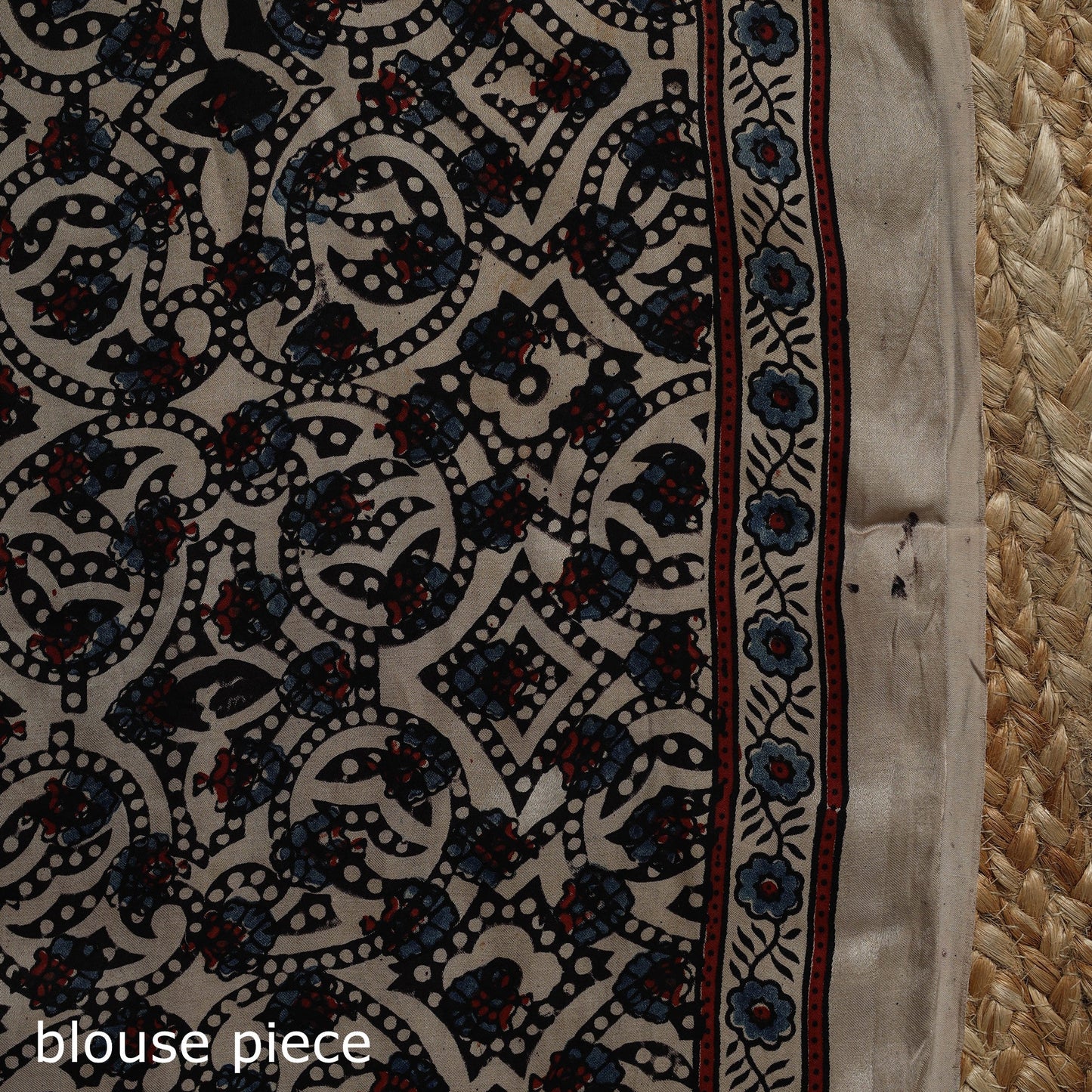 Natural dyed hand modal silk saree with tassels 18