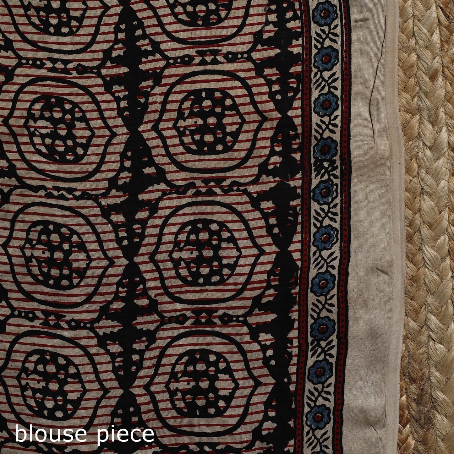 Natural dyed hand modal silk saree with tassels 11