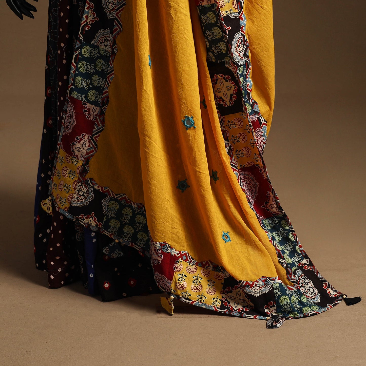 Multicolor - navratri garba cotton chaniya choli set 12