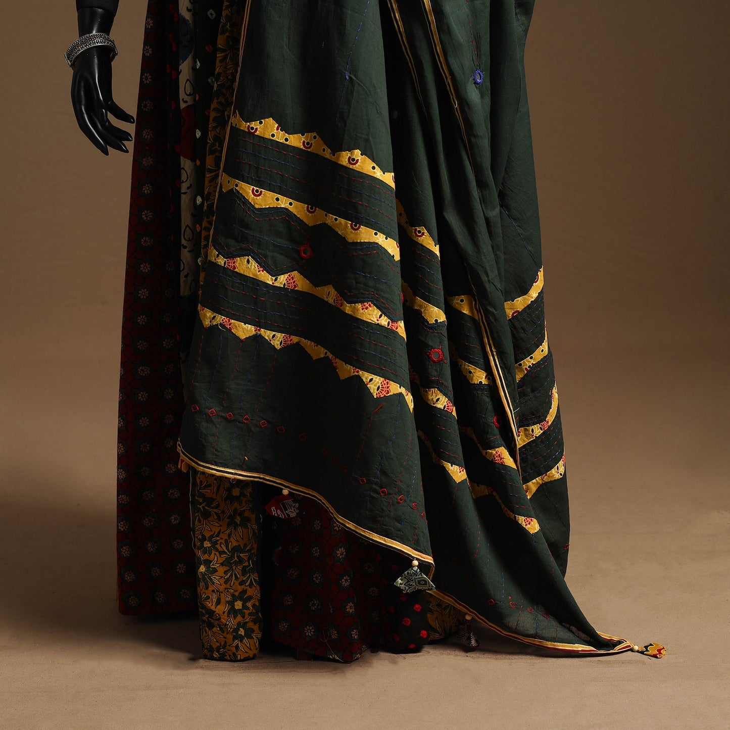 Multicolor - navratri garba cotton chaniya choli set 16