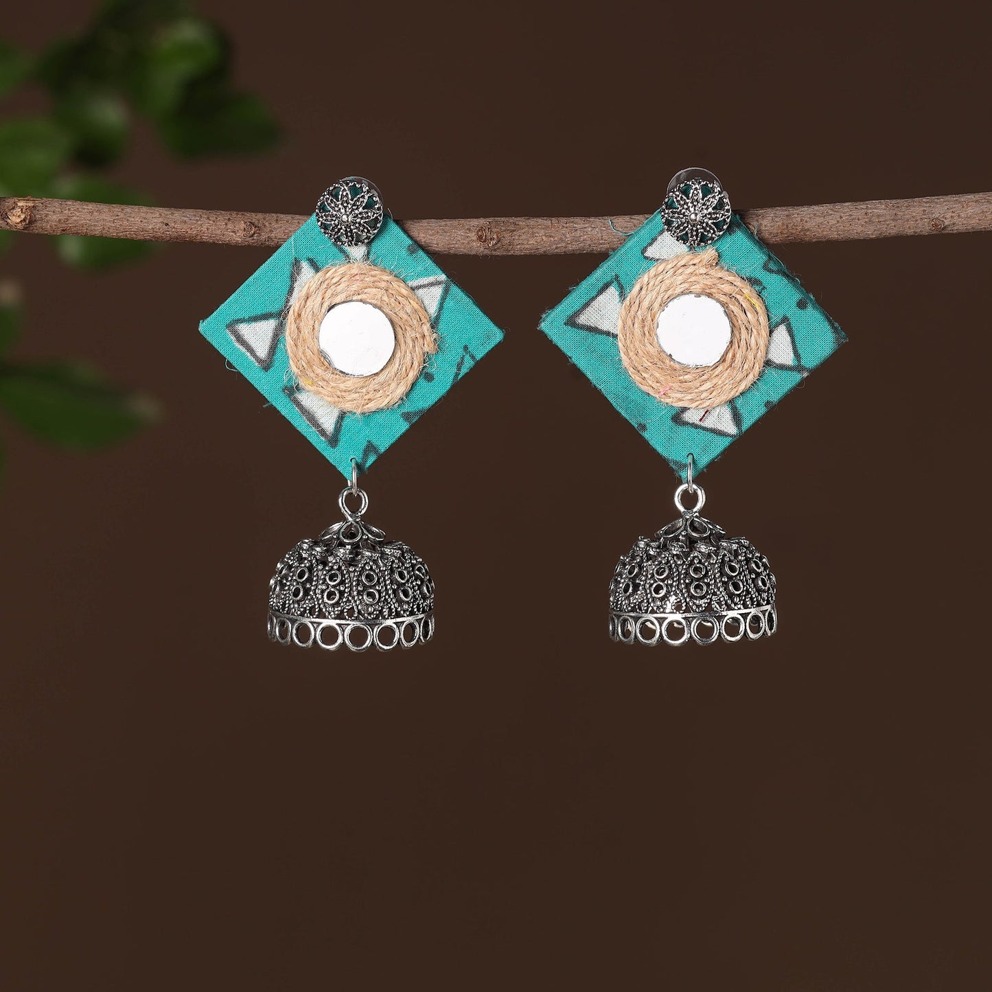 German Silver Earrings