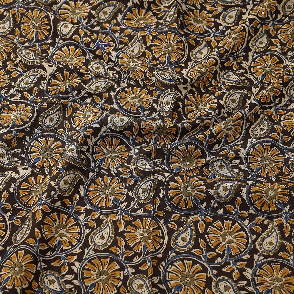 Multicolor Traditional Bagru Print Fabric from Rajasthan