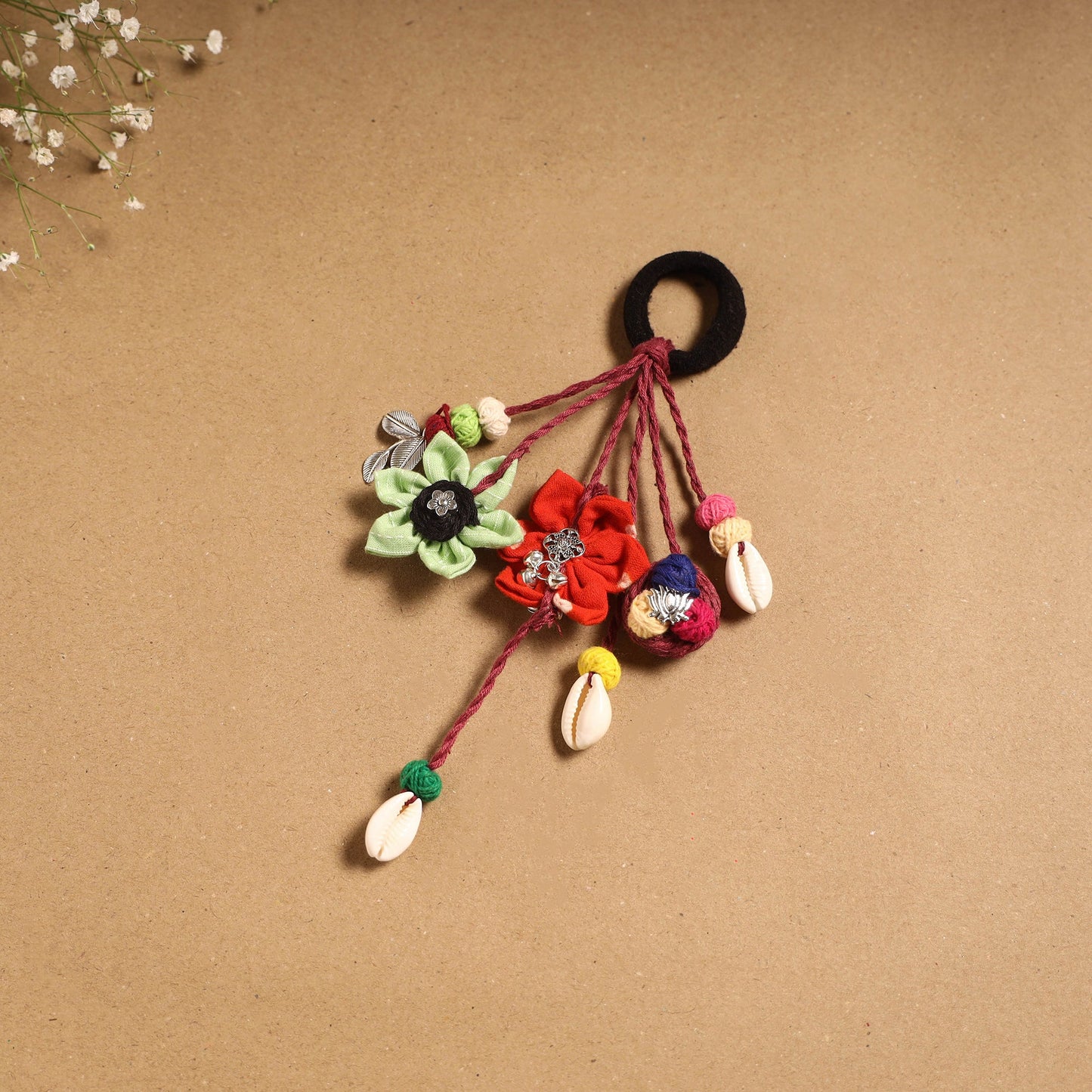 Multicolor - parandi-style hair rubber band 31 - handcrafted