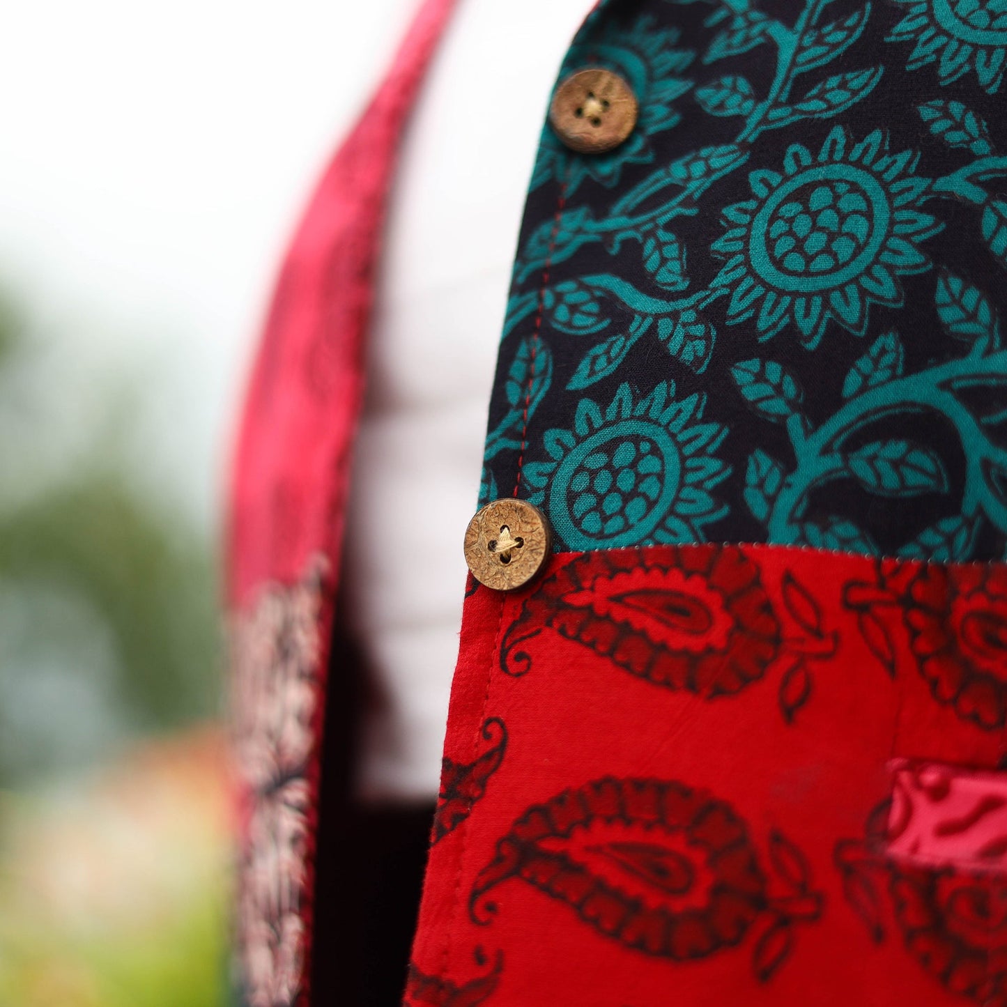 Buy Multicolor Patchwork Bagh Print Women's Jacket