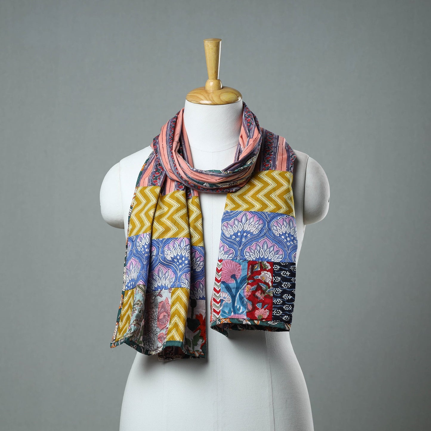 Shop handcrafted Sanganeri Stole of Sanganer Online
