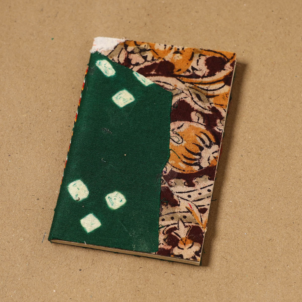 Patchwork fabric cover handmade paper notebook 101