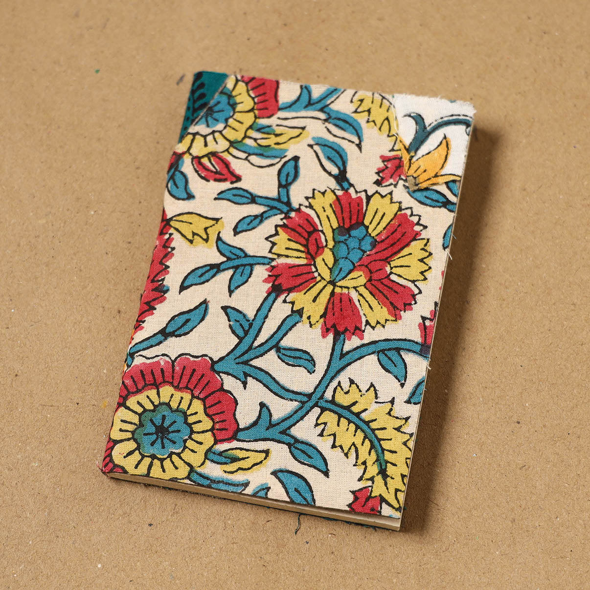 Patchwork fabric cover handmade paper notebook 124