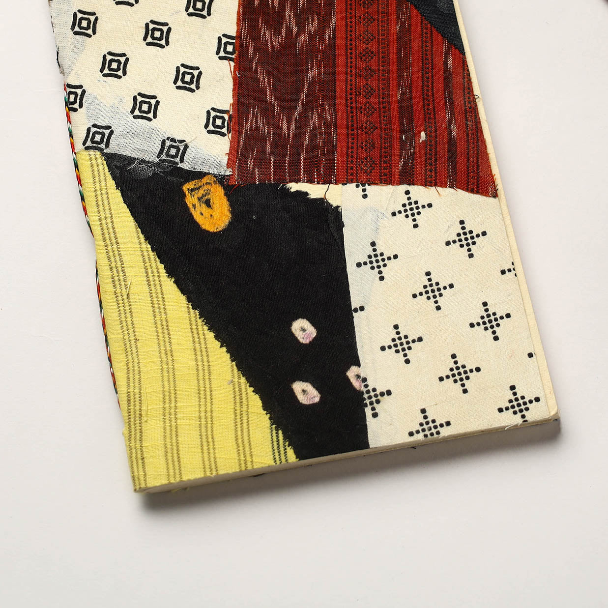 Buy Patchwork Fabric Cover Handmade Paper Notebook