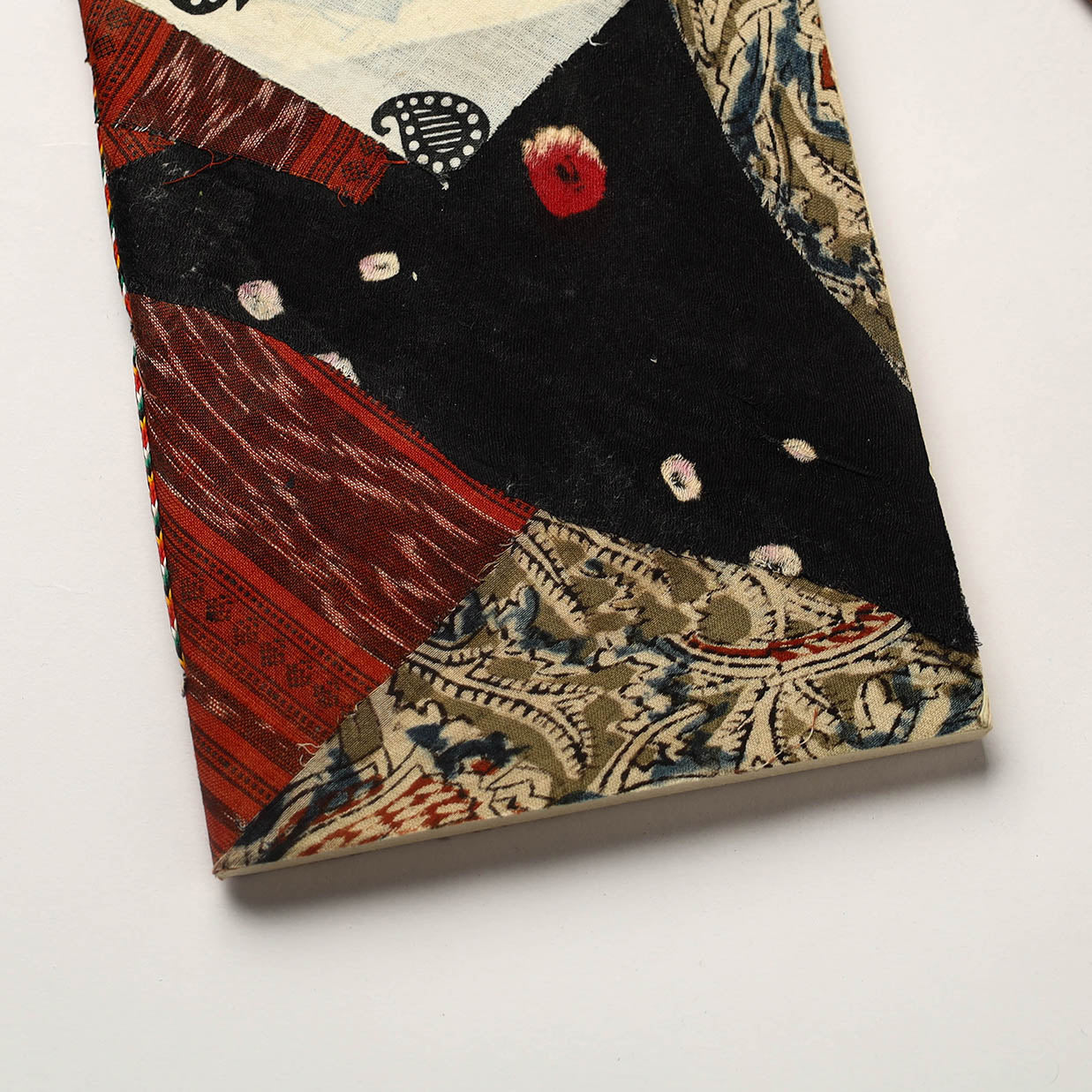 Buy Patchwork Fabric Cover Handmade Paper Notebook