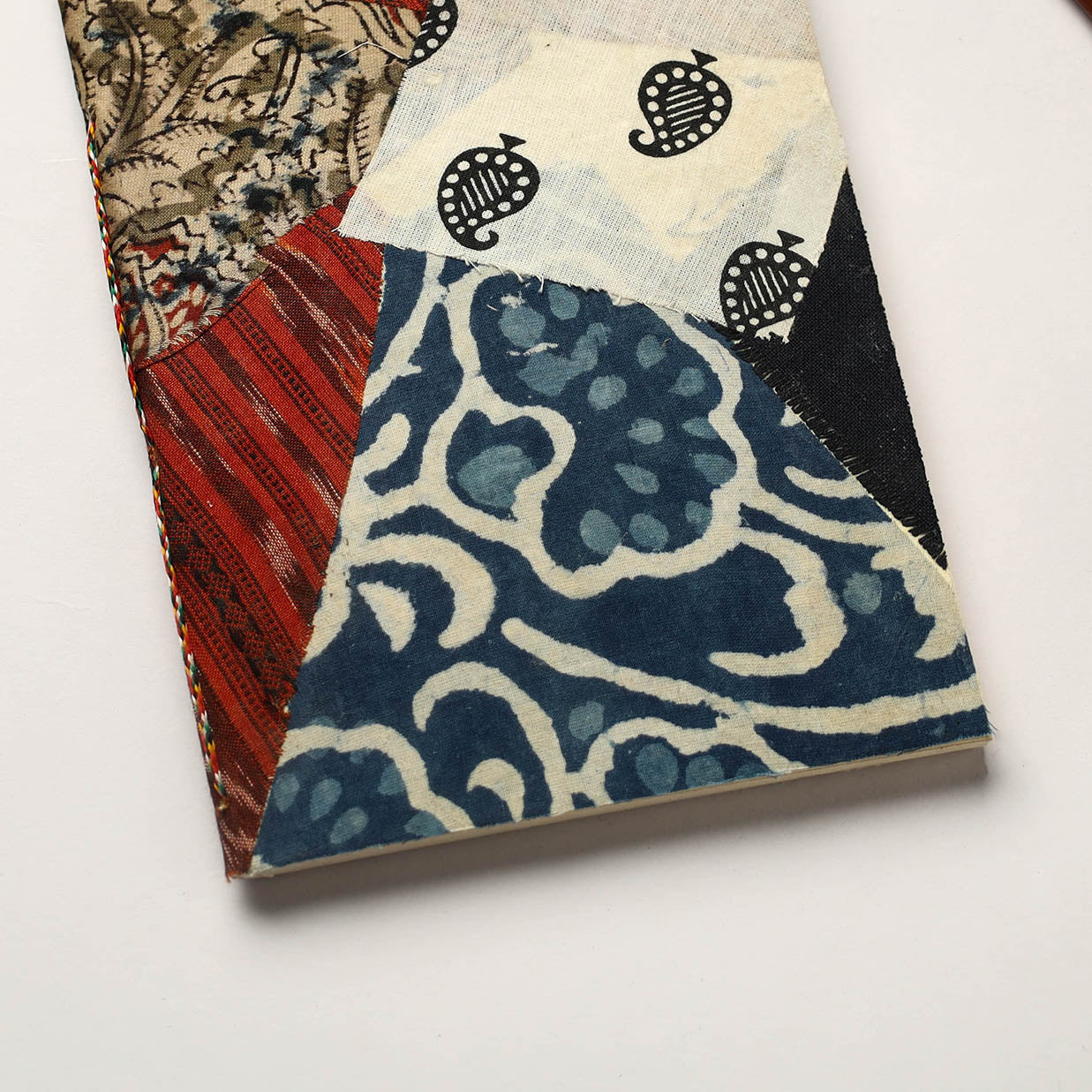 Buy Patchwork Fabric Cover Handmade Paper Notebook