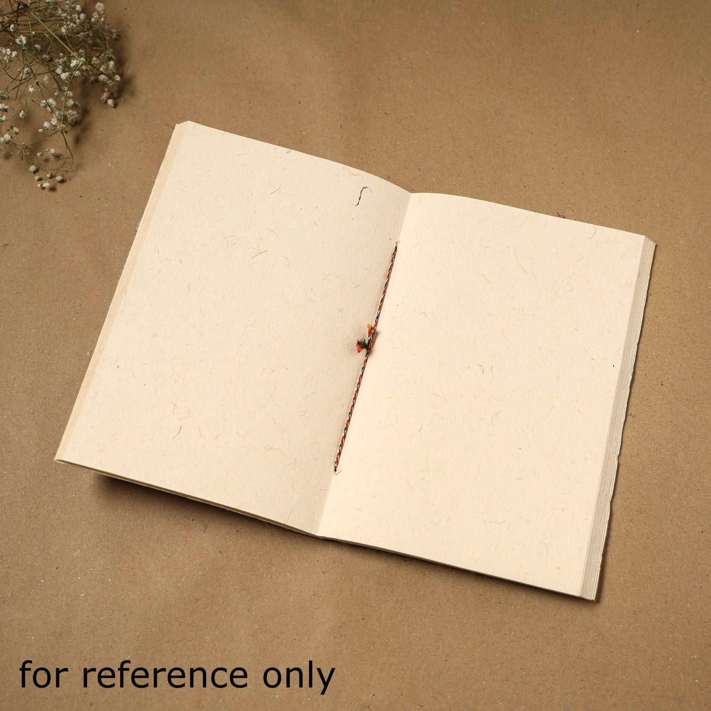 Patchwork fabric cover handmade paper notebook 89