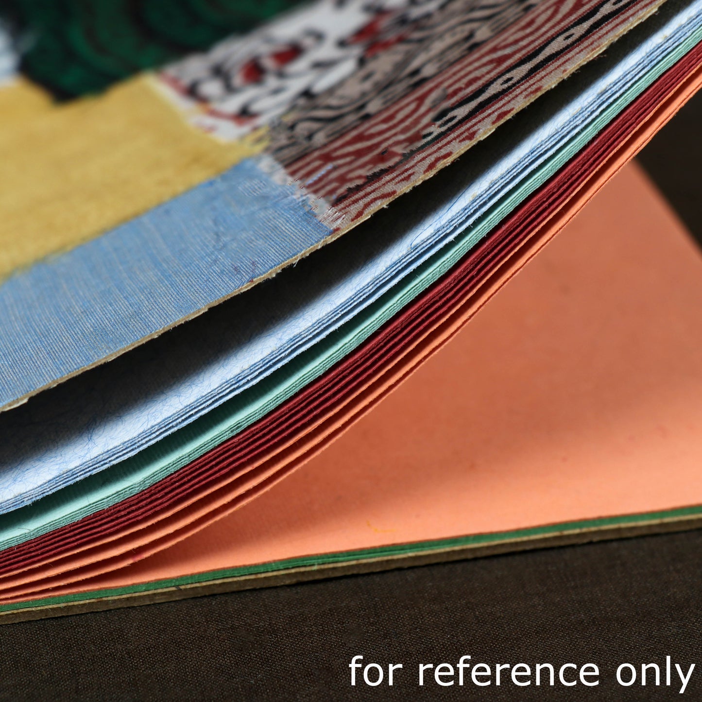 Buy Patchwork Fabric Cover Handmade Paper Scrapbook/ Sketchbook Online at iTokri.com