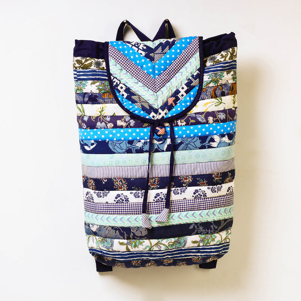 patchwork quilted backpack pithu bag
