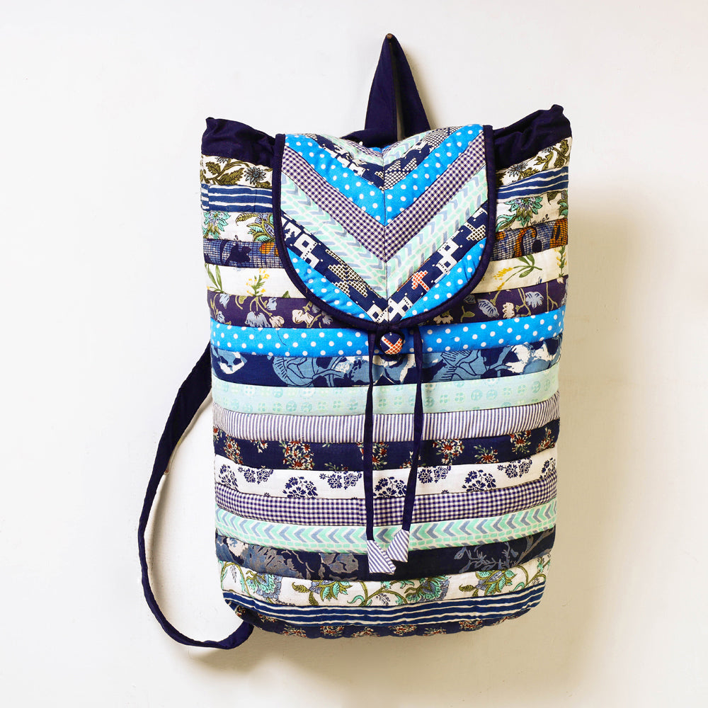 patchwork quilted backpack pithu bag
