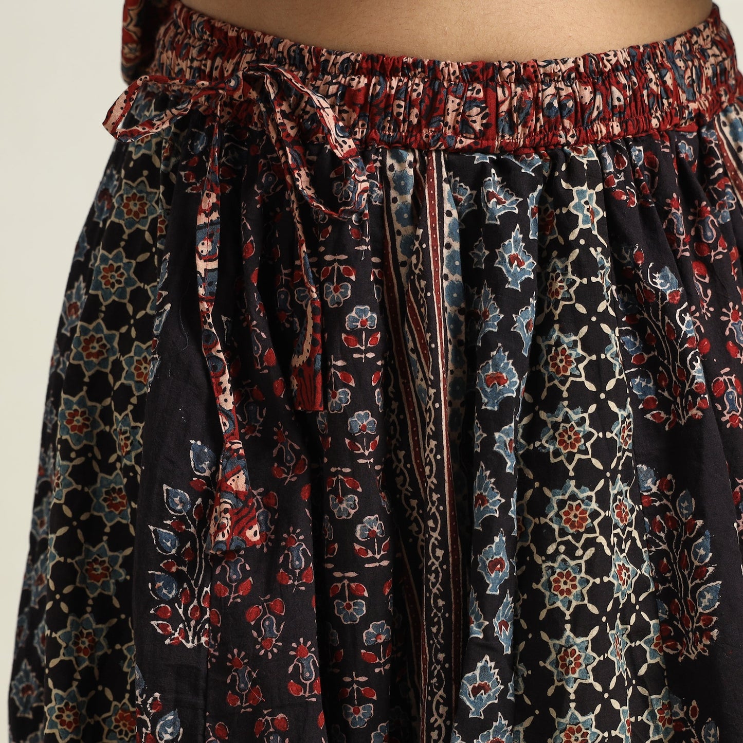 Ajrakh Patchwork Skirt