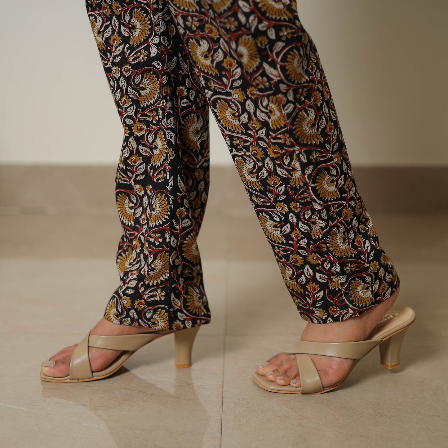 Multicolor Block Print Cotton Bagru Co-Ord Set