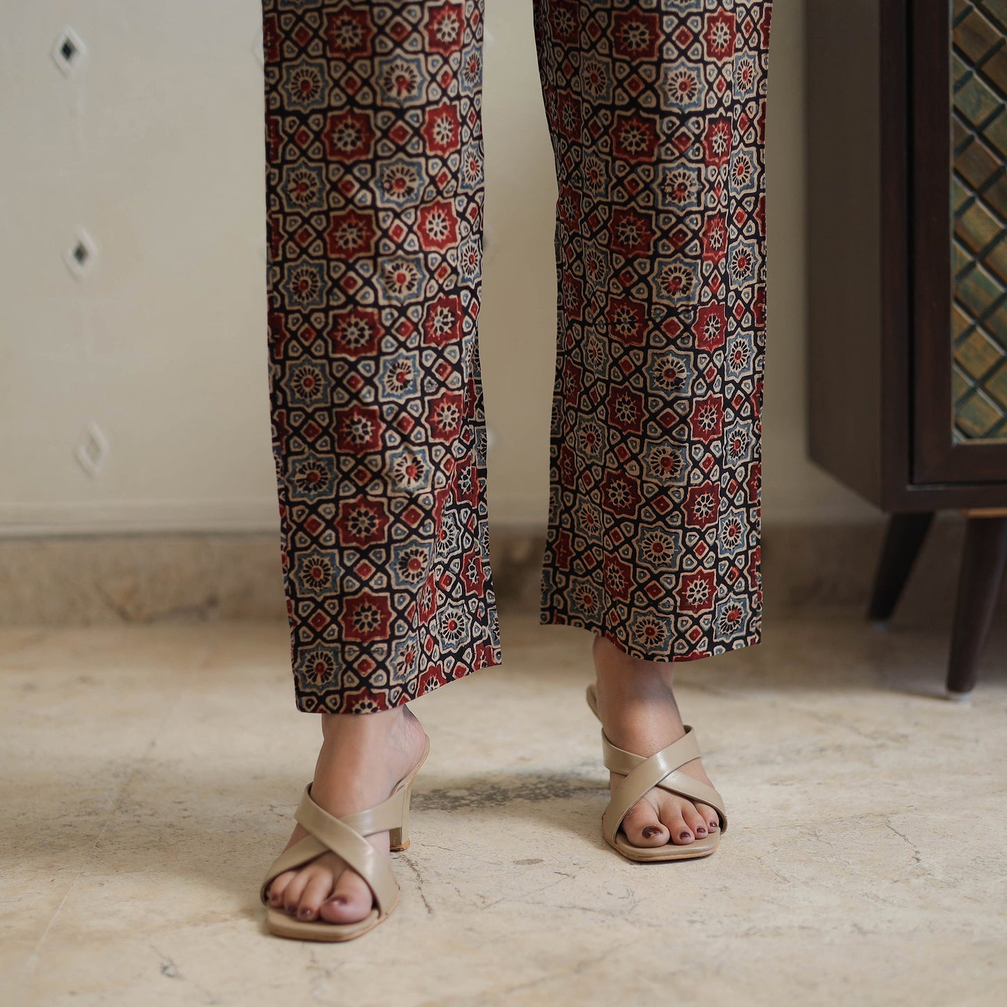 Multicolor - printed cotton co-ord set 13 - handcrafted