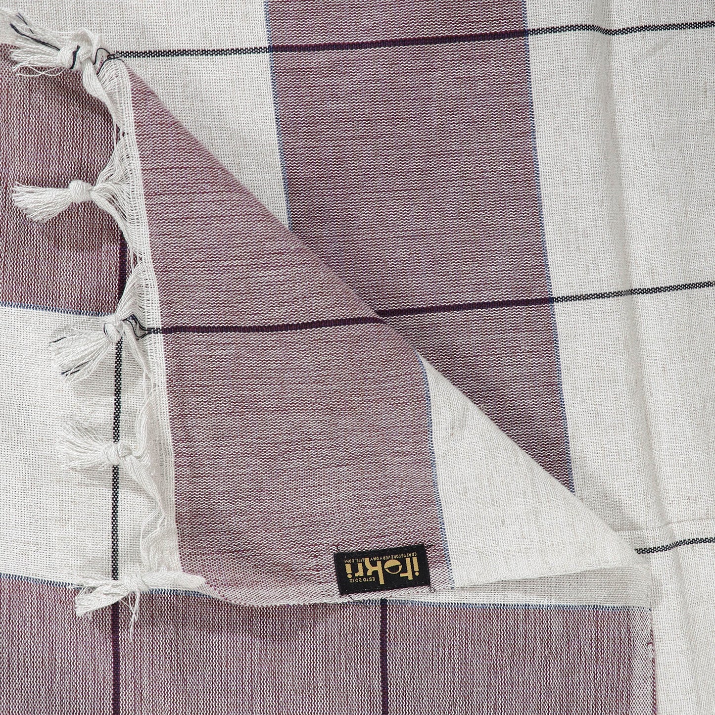 Buy Pure Handloom Cotton Single Bed Cover Online at iTokri.com