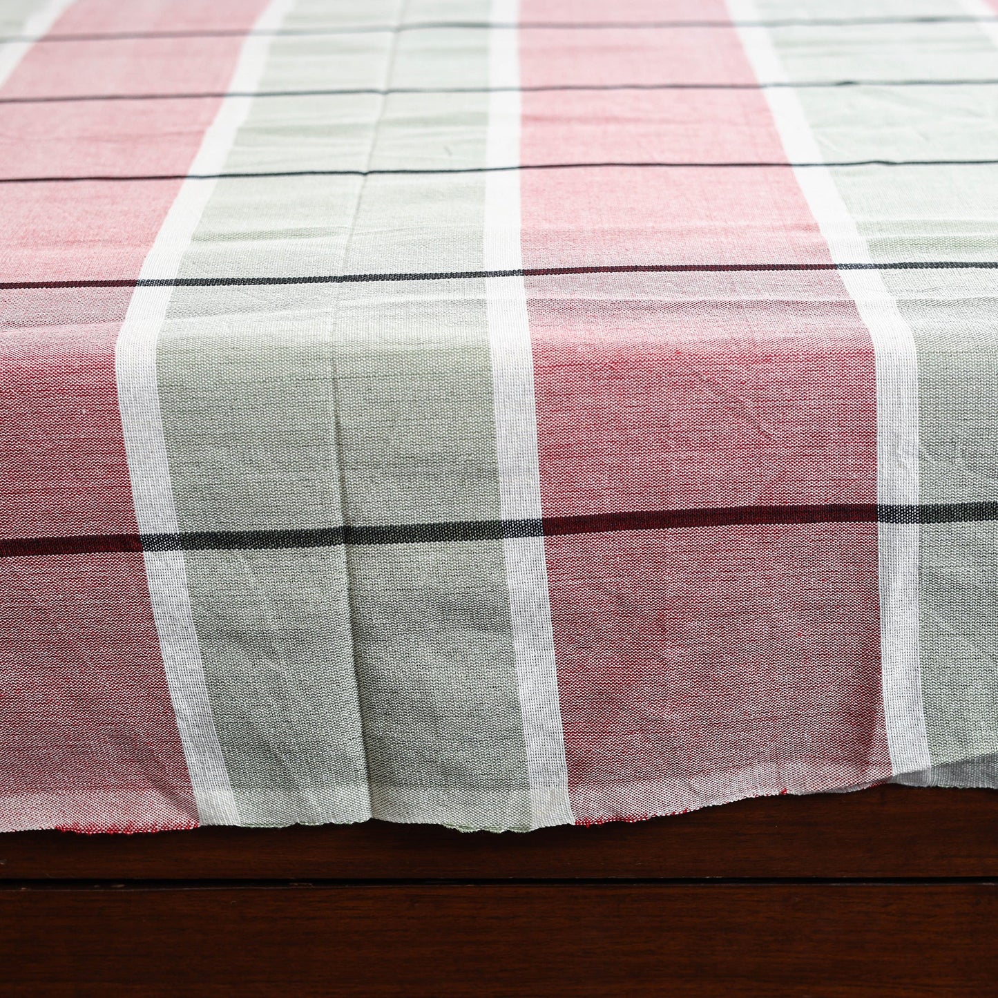 Buy Multicolor Pure Handloom Double Cotton Bed Sheet