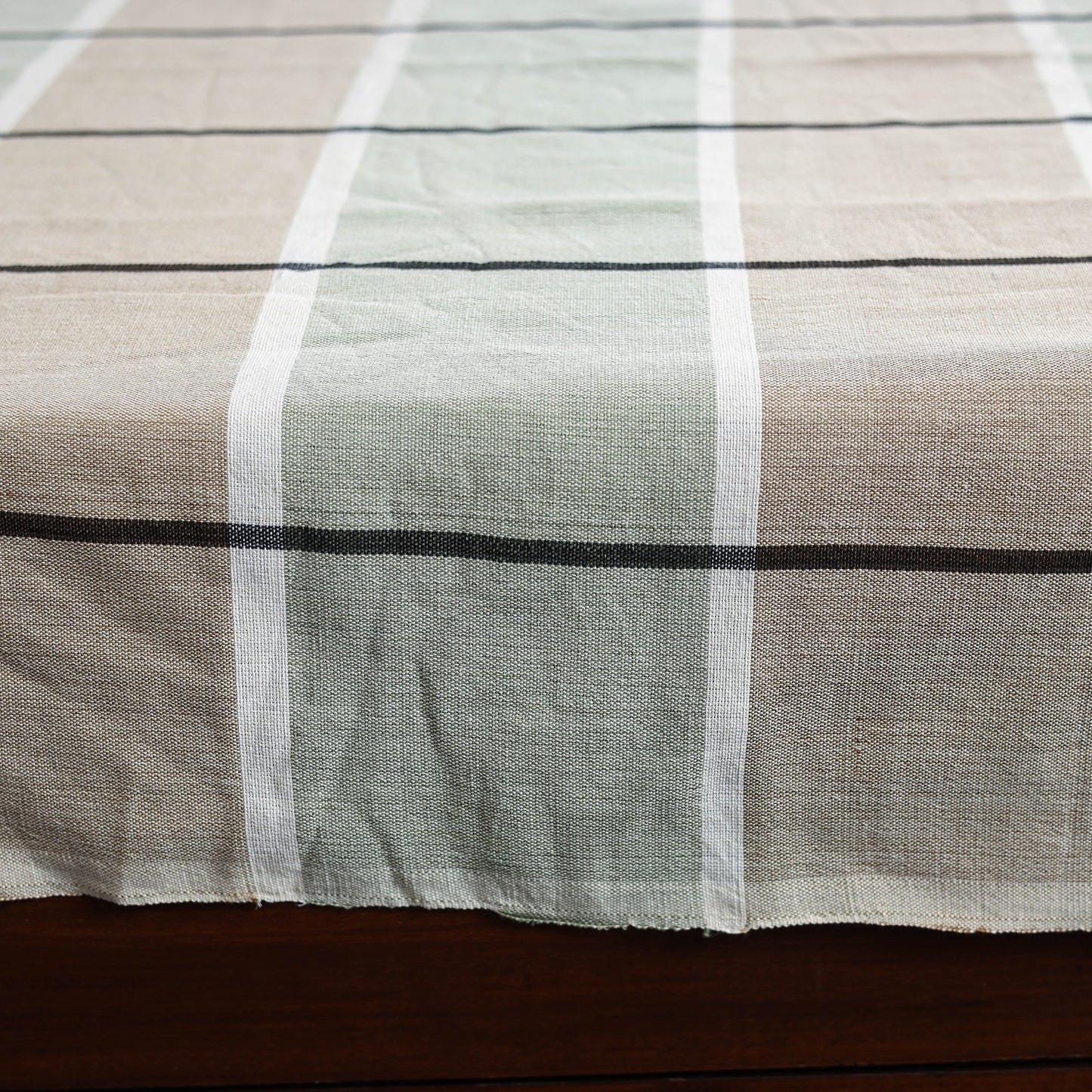 Buy Pure Handloom Double Cotton Bed Sheet