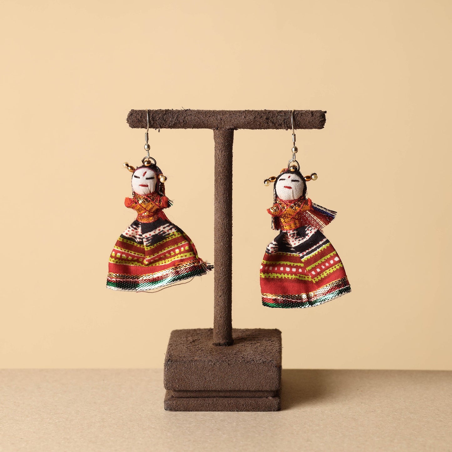 Rajasthani Puppet Handmade Earrings
