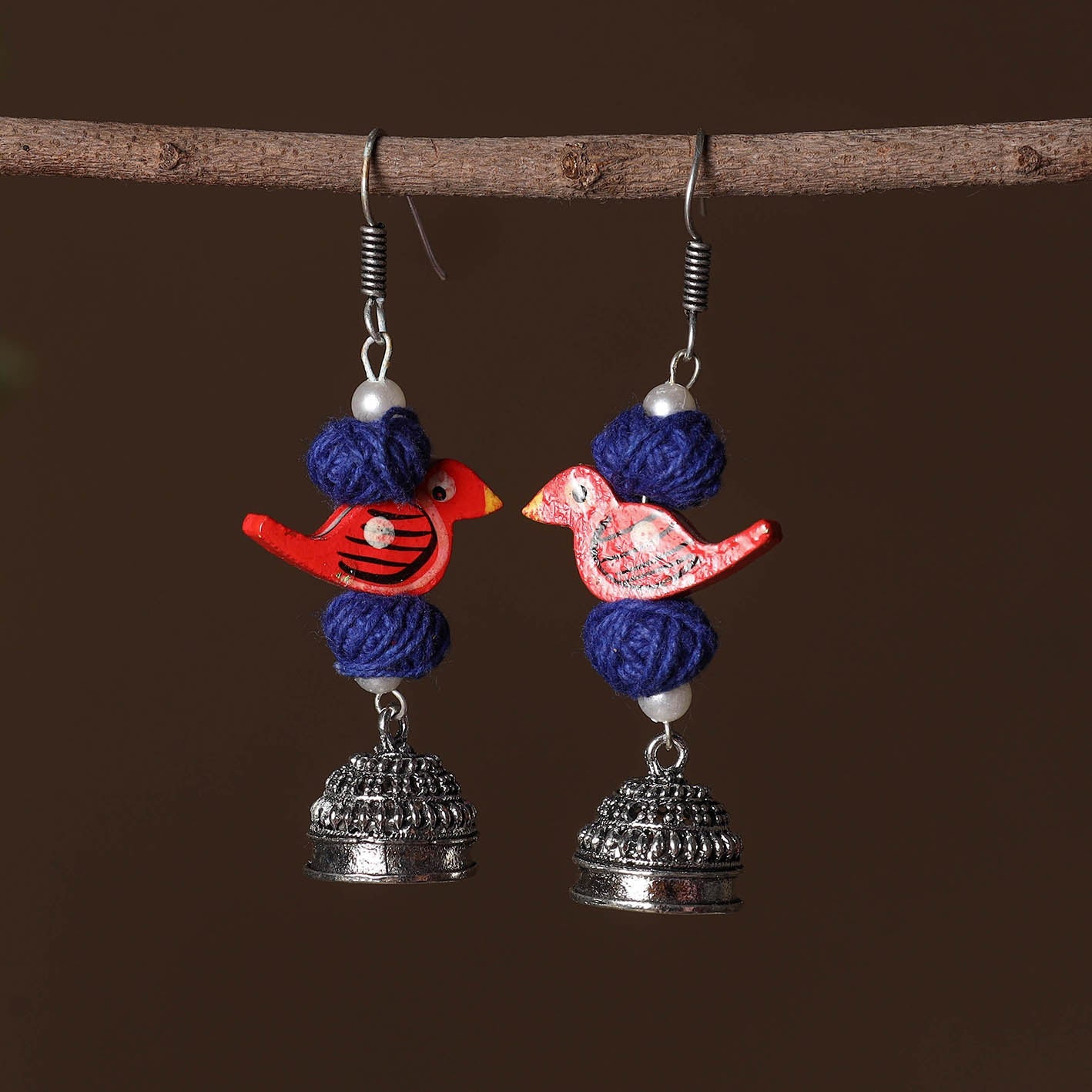 German Silver Earrings