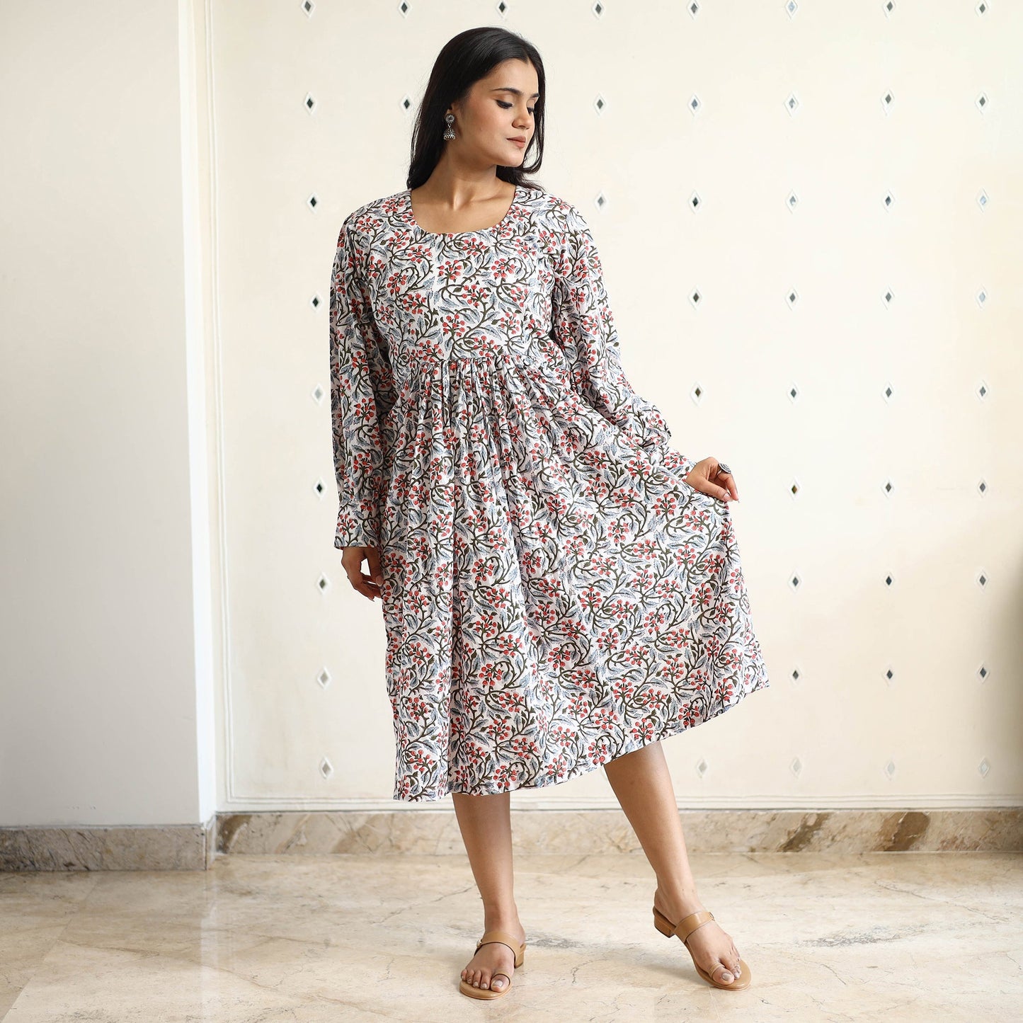 Sanganeri Dress