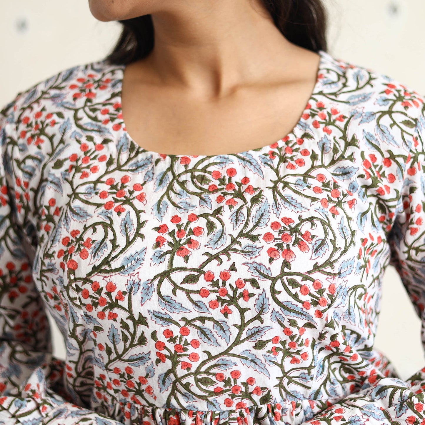 Sanganeri Dress