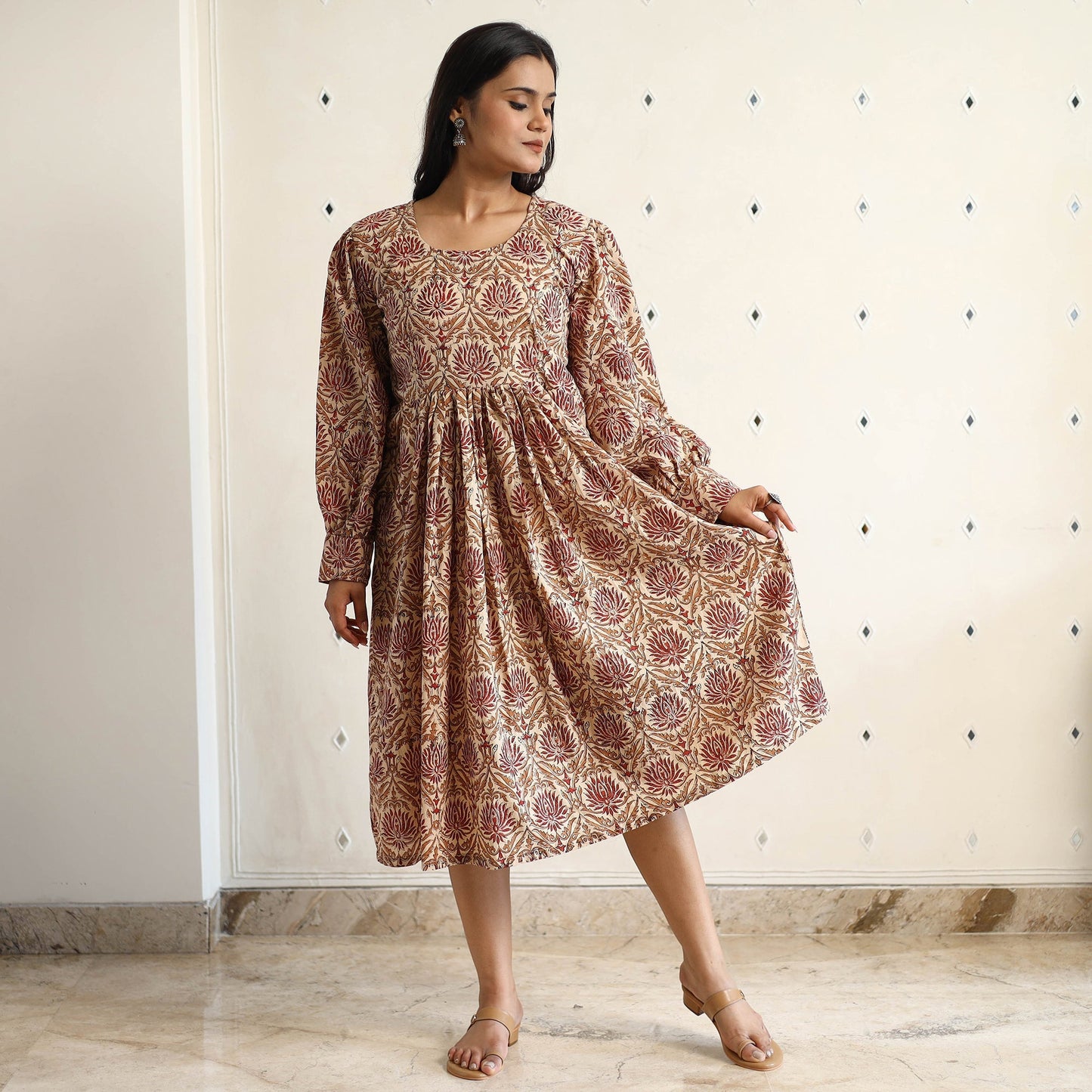 Sanganeri Dress